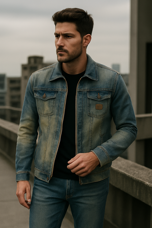 Sage | Jeansjacke Mit Knopfverschluss Und Brusttaschen 0