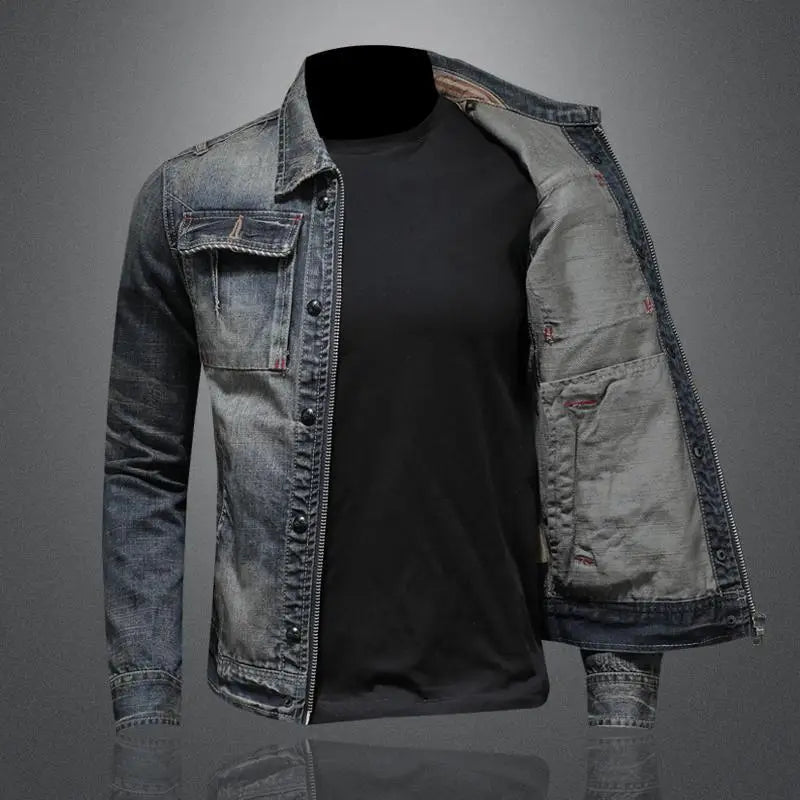 Sage | Jeansjacke Mit Knopfverschluss Und Brusttaschen 3