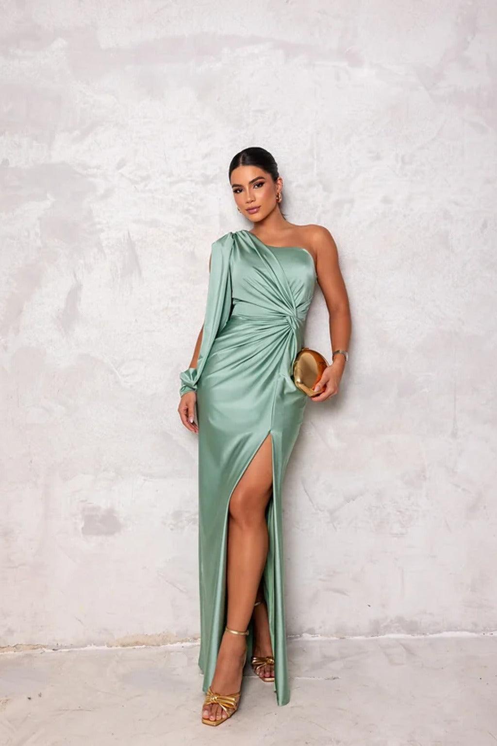 Sanne | Elegante Abendkleid mit raffinierten Details 4
