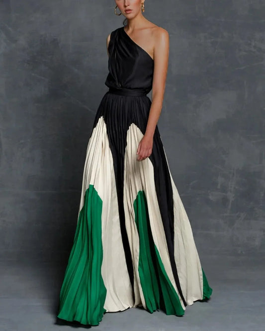 Glendel | Ein Schulter Kleid Für Frauen - Elegant Und Stilvoll-2