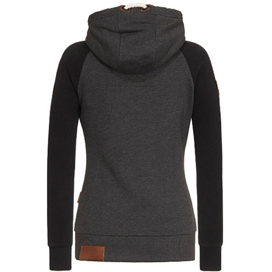 Sportlicher Damen Hoodie mit Reißverschluss – Warm, Bequem und Modern 1