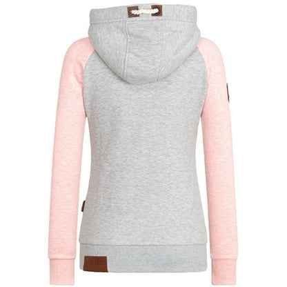 Sportlicher Damen Hoodie mit Reißverschluss – Warm, Bequem und Modern 3