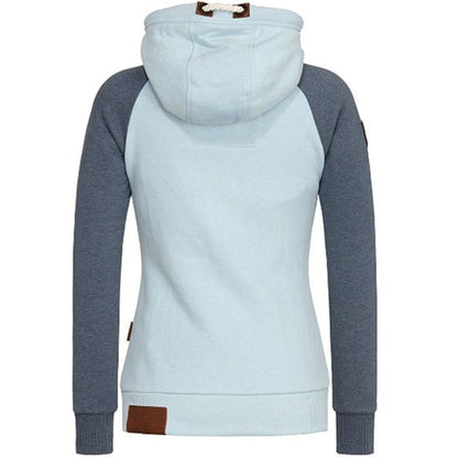Sportlicher Damen Hoodie mit Reißverschluss – Warm, Bequem und Modern 5