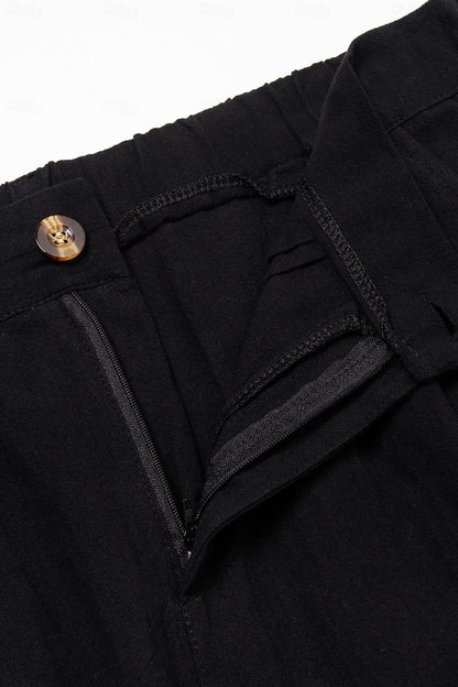 Steve's Herren Leinen Shorts – Bequem und Atmungsaktiv 5