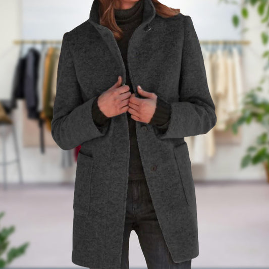 Stilvolle Damenjacke – Hochwertiger Stoff, Bequem und Warm 1