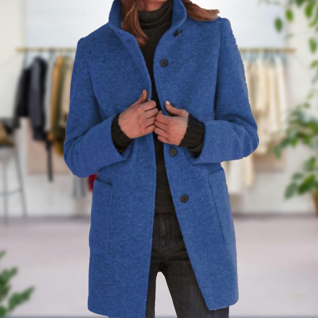 Stilvolle Damenjacke – Hochwertiger Stoff, Bequem und Warm 2