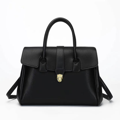 Strukturierte Bürotasche aus PU-Leder mit abnehmbaren Schulterriemen – Elegante Damen- und Herren-Bürotasche für Business-Meetings 6