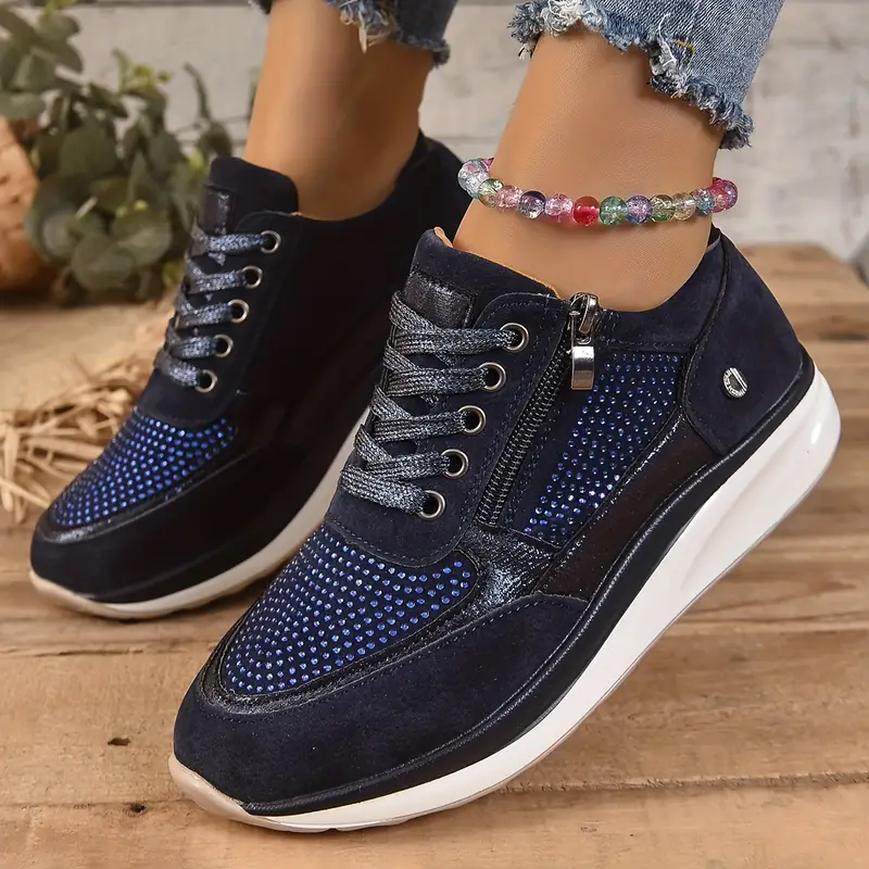 Stylish Damen Sneakers – Bequeme Textilien, Optimaler Komfort 2