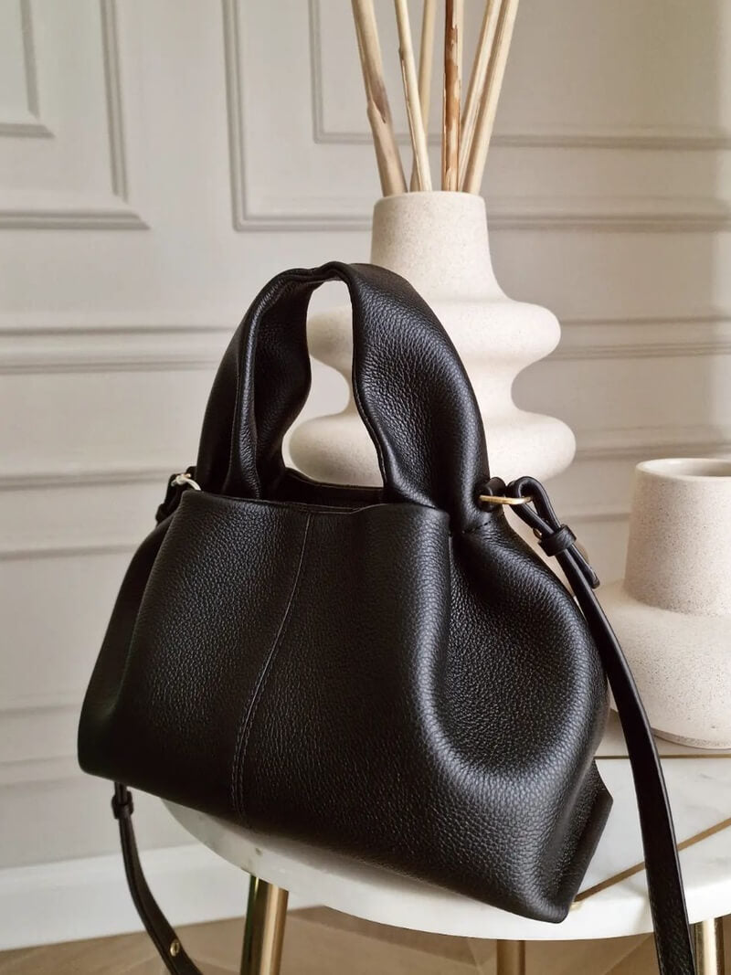 THAYANE Schultertasche Damen – Weiches Veganleder, Zeitloses Design 5