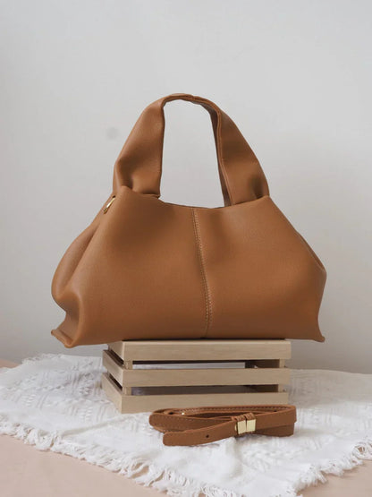 THAYANE Schultertasche Damen – Weiches Veganleder, Zeitloses Design 6