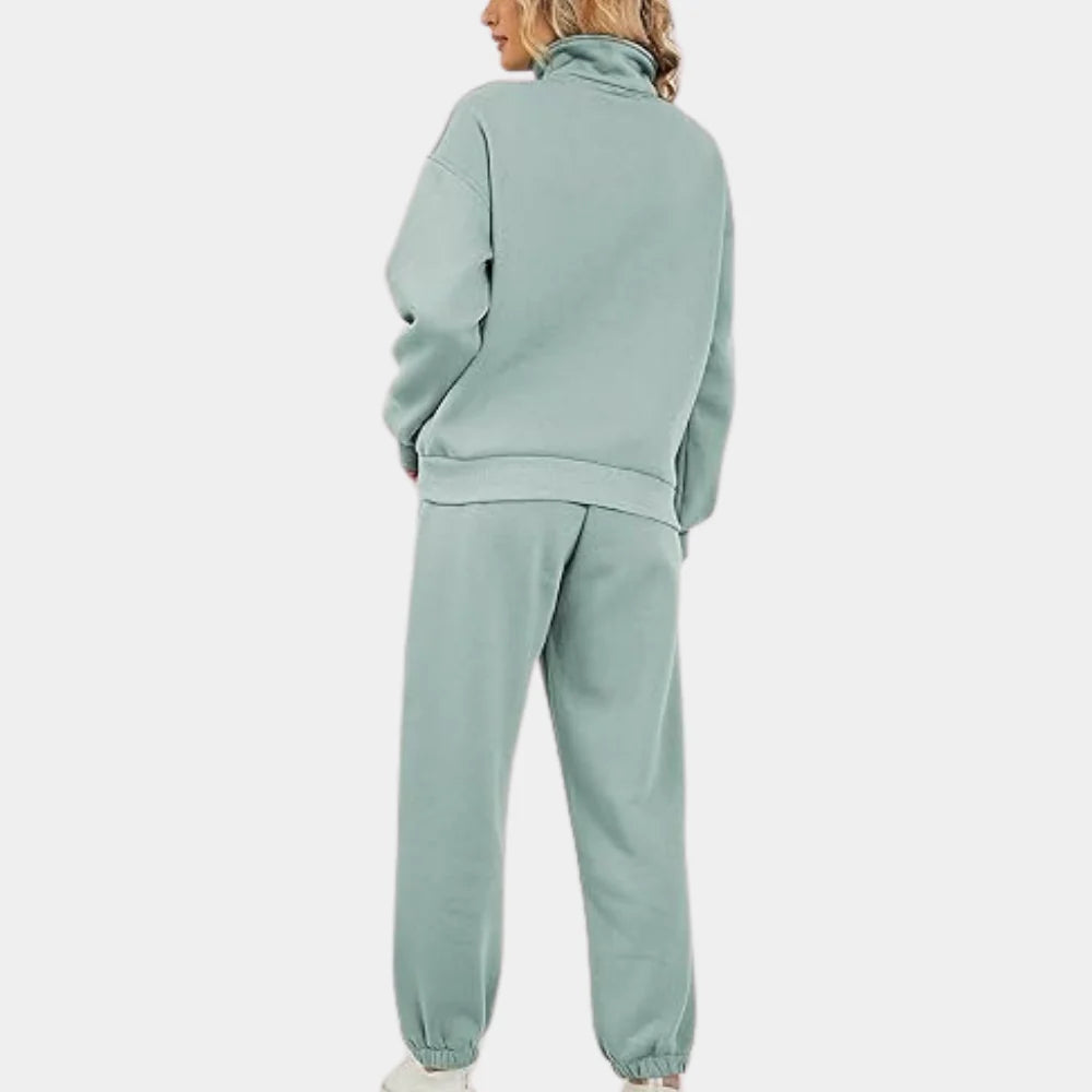 Two-Piece Tracksuit Comfort and Style Perfectly Matched Hause Lune
