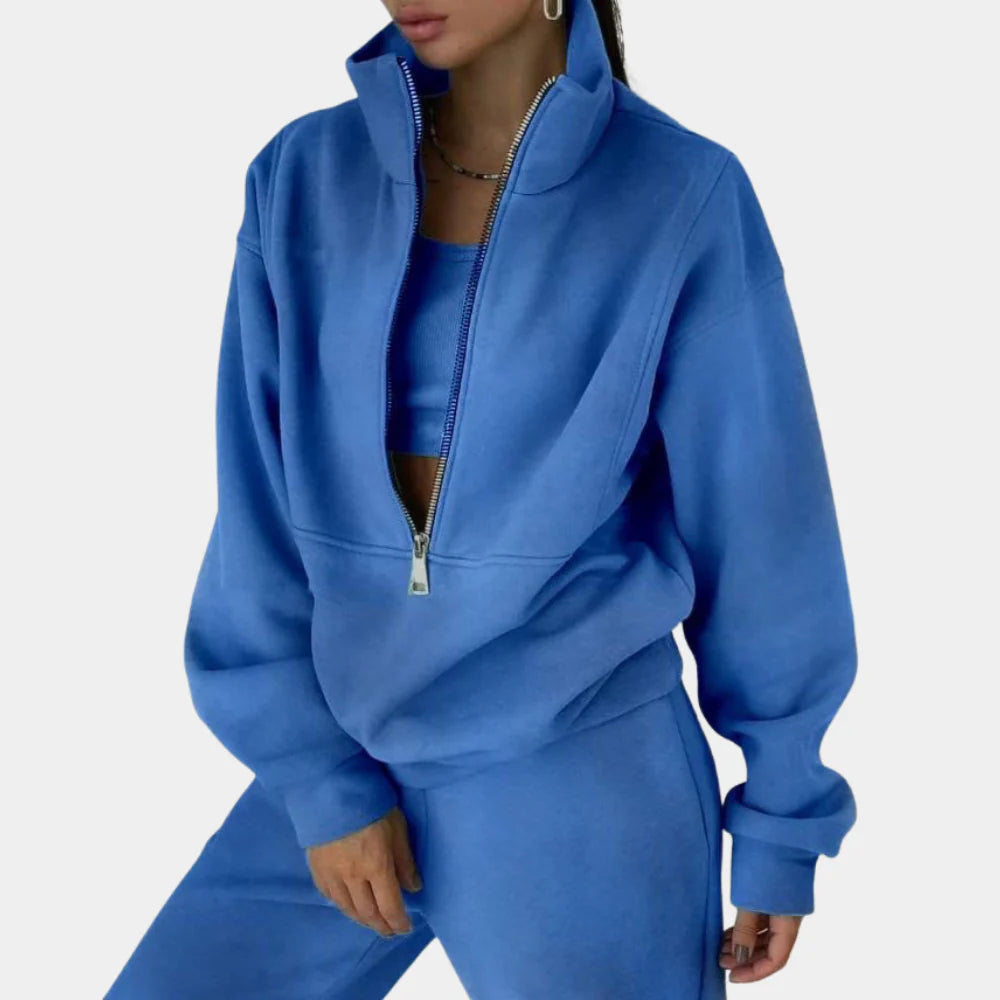 Two-Piece Tracksuit Comfort and Style Perfectly Matched Hause Lune