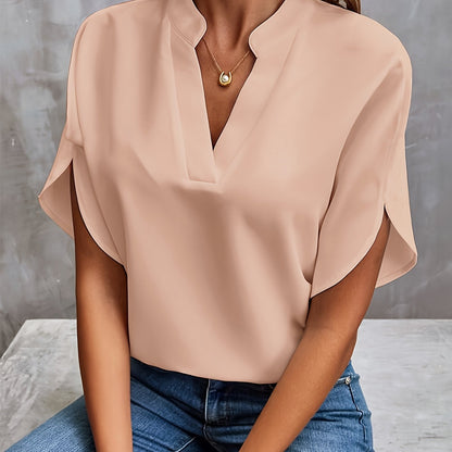 Variant image for Vivi | Leichte Damenbluse Mit V-Ausschnitt & Off-Shoulder Stil für Frühling-36