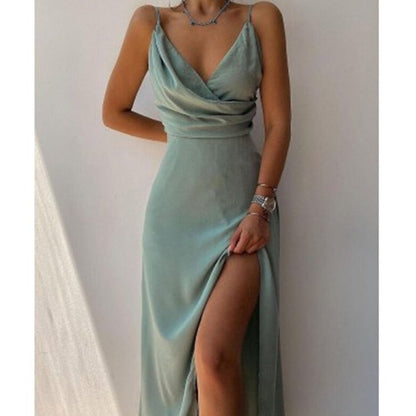 Yasmine | Elegantes Satin Abendkleid für Hochzeiten und Galas 4