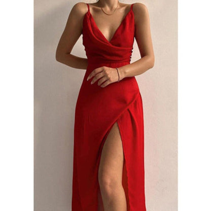 Yasmine | Elegantes Satin Abendkleid für Hochzeiten und Galas 3