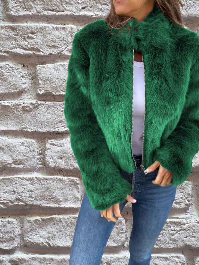 Warme Herbstjacke für Damen – Hochwertiger Stoff, Modisch 4