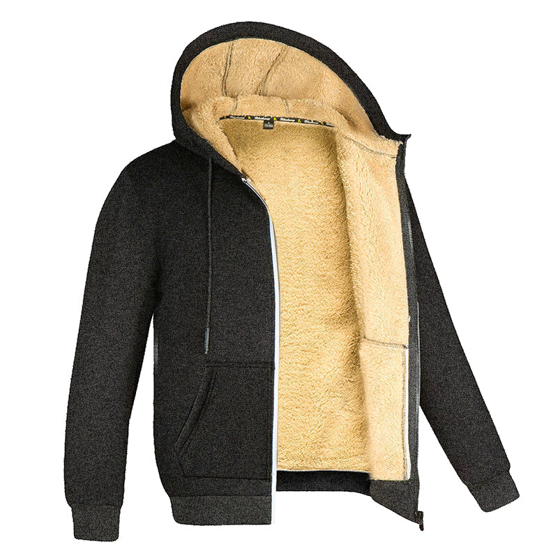 Polar Fleece Vest Met Bontvoering voor Heren - BEVER Hause Lune