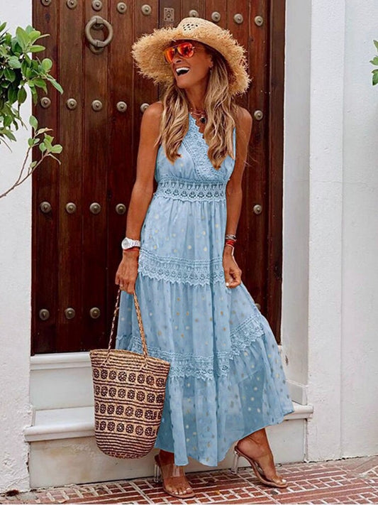 Isabeau | Festliches Maxikleid Für Damen Im Boho-Stil Für Sommer-Events 1