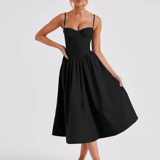 Irena | Elegantes Damenkleid Midi Für Sommerliche Anlässe 2