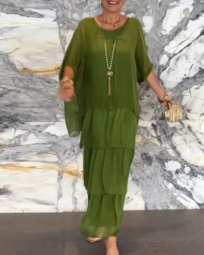 Evelyn | Elegantes Chiffon Damenkleid Für Hochzeitsgast Und Festliche Anlässe 2