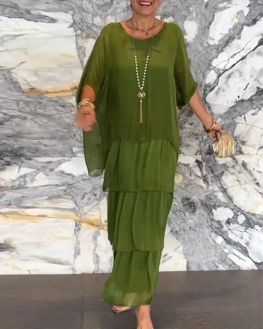 Evelyn | Elegantes Chiffon Damenkleid Für Hochzeitsgast Und Festliche Anlässe 2