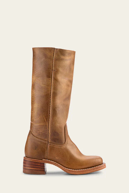 Leonie | Elegante Overknee Stiefel Damen aus Leder in Schwarz 4
