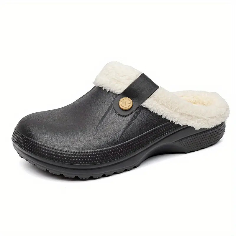 Johanna | Unisex Fleece gefütterte Clogs Hause Lune