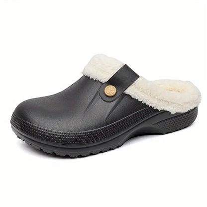 Johanna | Unisex Fleece gefütterte Clogs Hause Lune