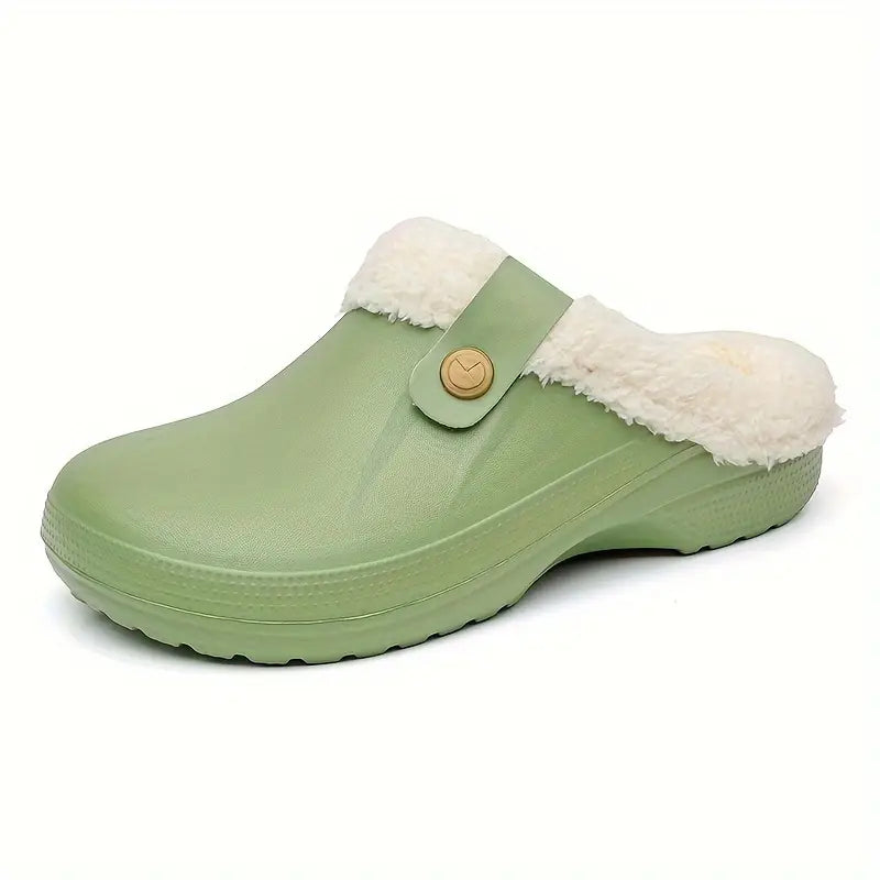 Johanna | Unisex Fleece gefütterte Clogs Hause Lune