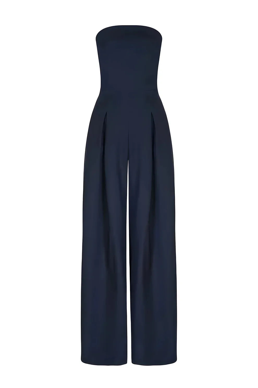 Tyra | Trägerloser Damen Jumpsuit Festlich Mit Weiten Beinen Eleganter Overall-4