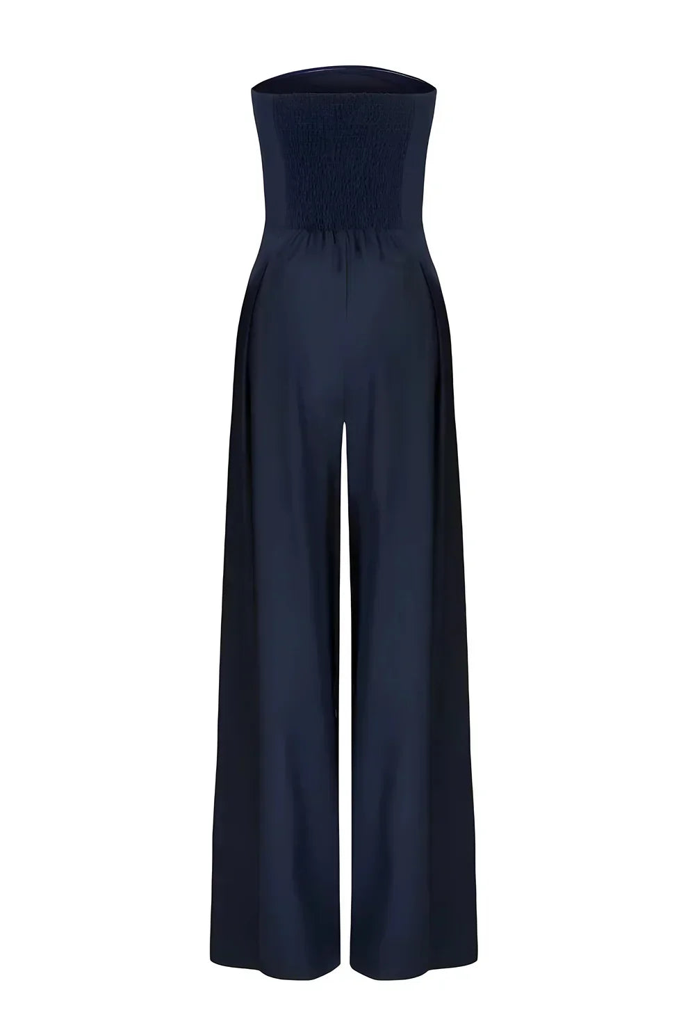 Tyra | Trägerloser Damen Jumpsuit Festlich Mit Weiten Beinen Eleganter Overall-5