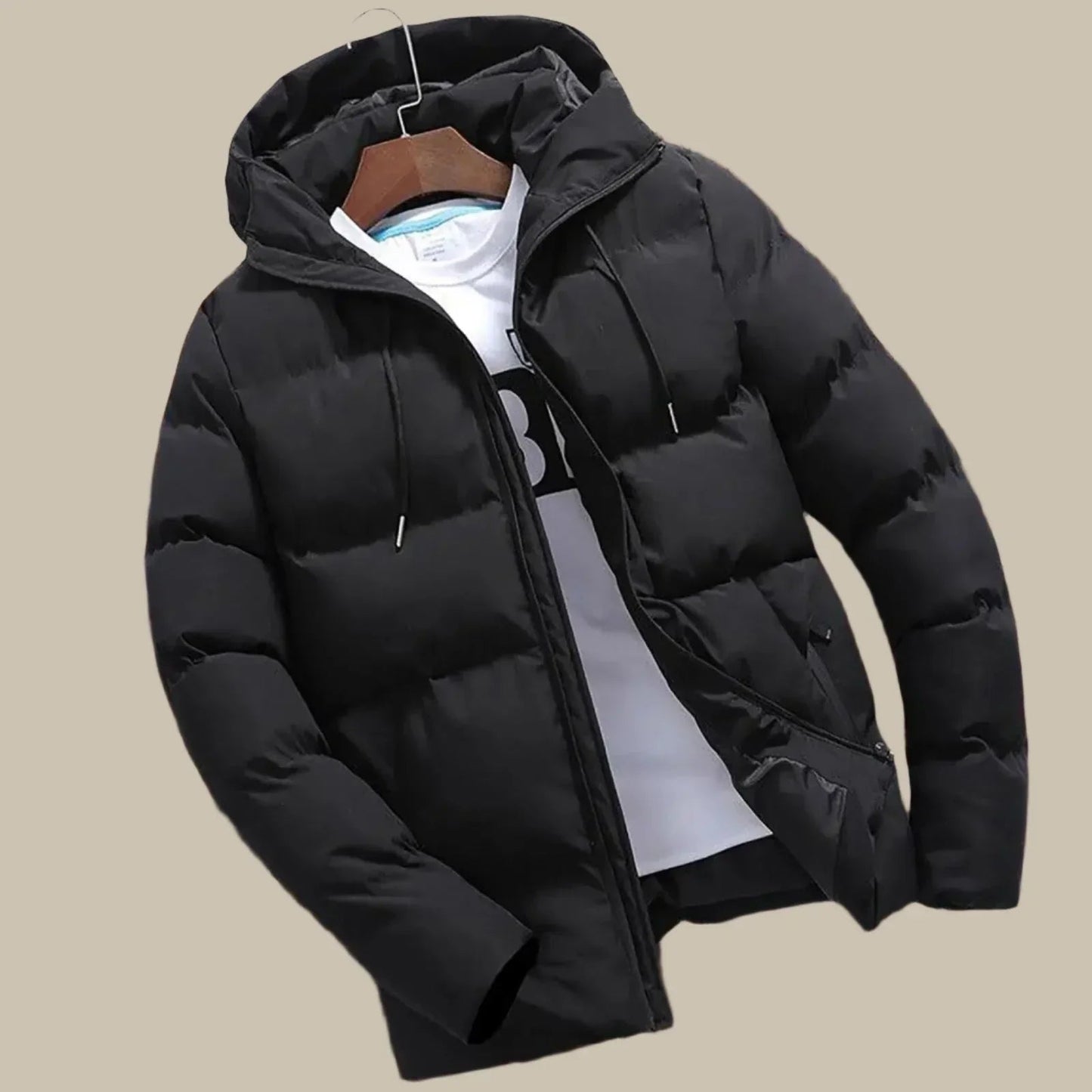 Winterjas Heren | Waterdichte | Puffer Design | Met Capuchon Hause Lune