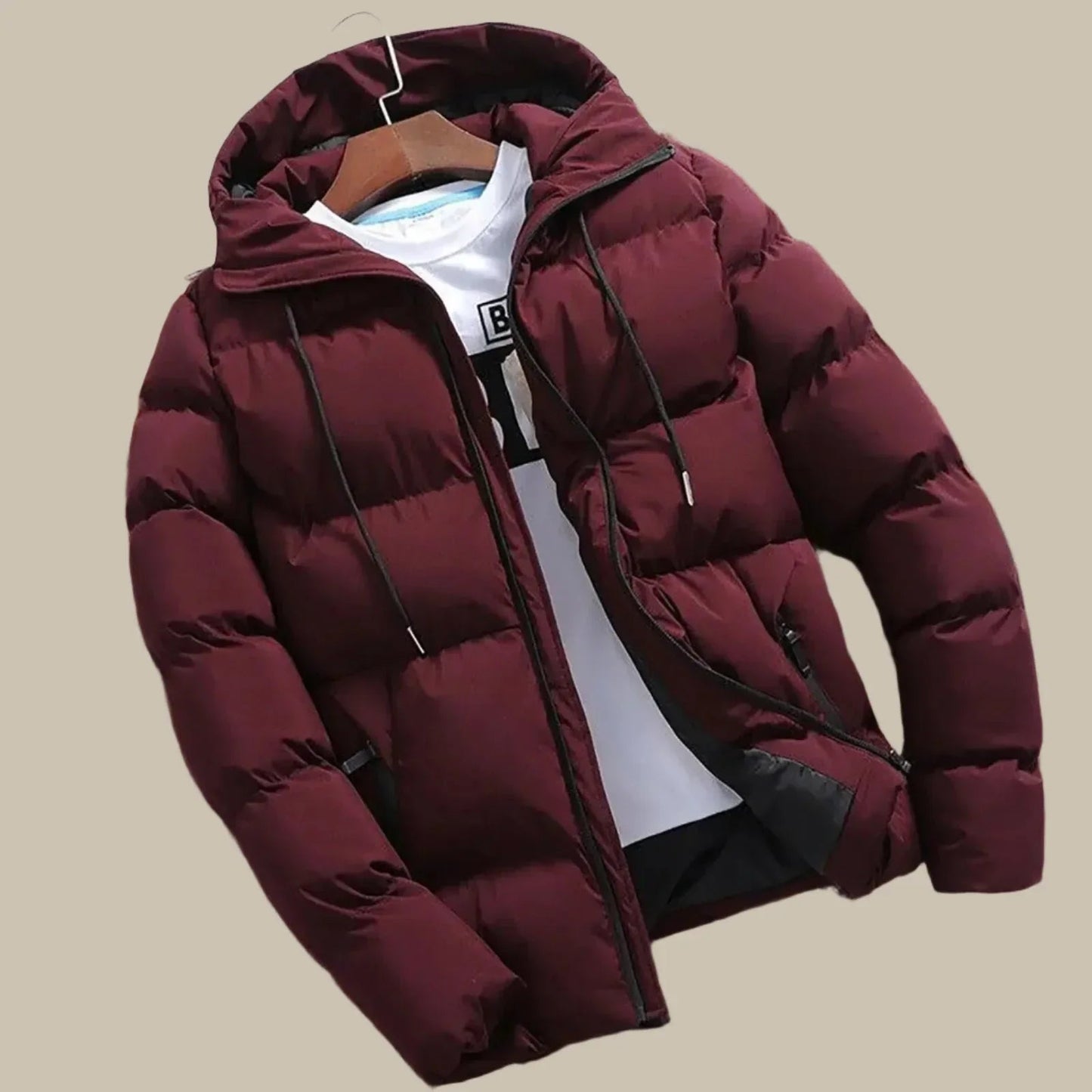 Winterjas Heren | Waterdichte | Puffer Design | Met Capuchon Hause Lune