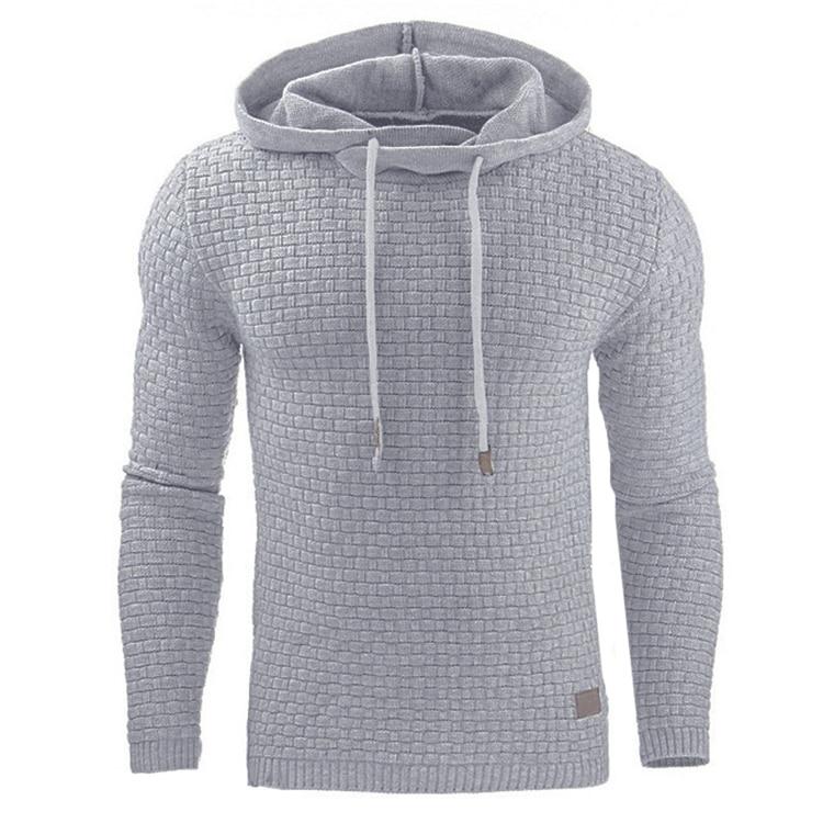 Gemütlicher Herren Kapuzenpullover Hause Lune