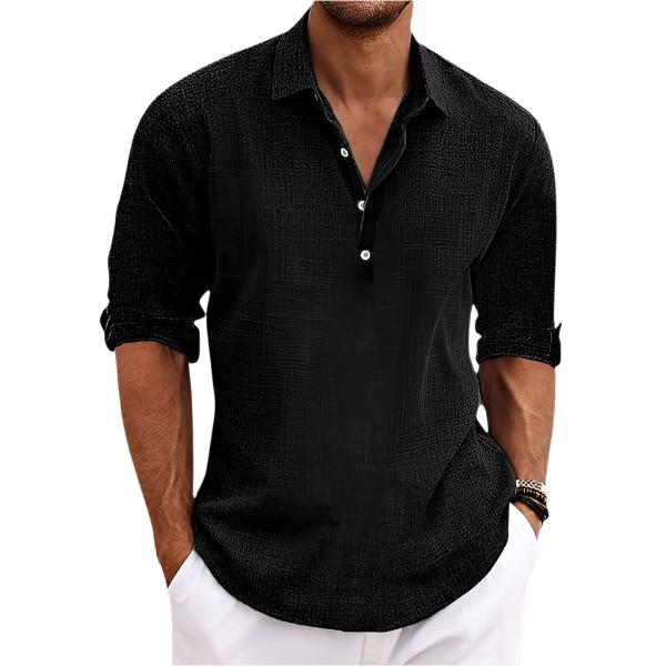 Byron | Klassisches Herren Polohemd Aus Leinen Für Stilvolle Sommerlooks 3