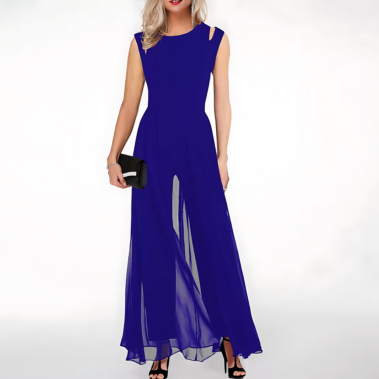 Lucyl | Eleganter Jumpsuit Damen Festlich - Vielseitiger Overall für Stilbewusste-3