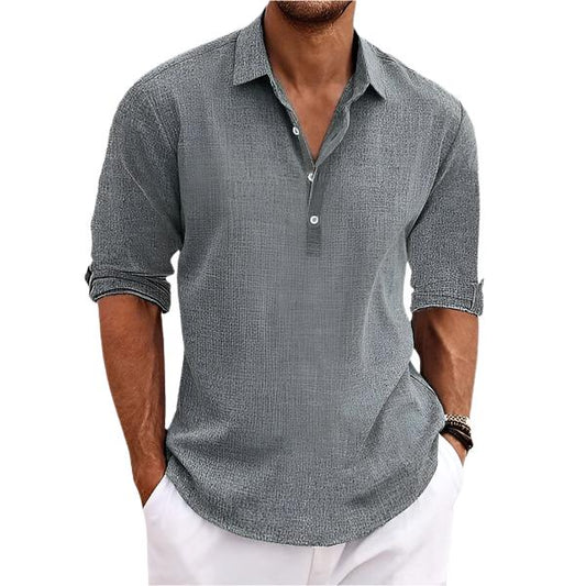 Byron | Klassisches Herren Polohemd Aus Leinen Für Stilvolle Sommerlooks 2