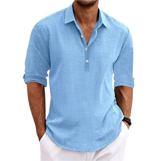 Byron | Klassisches Herren Polohemd Aus Leinen Für Stilvolle Sommerlooks 1