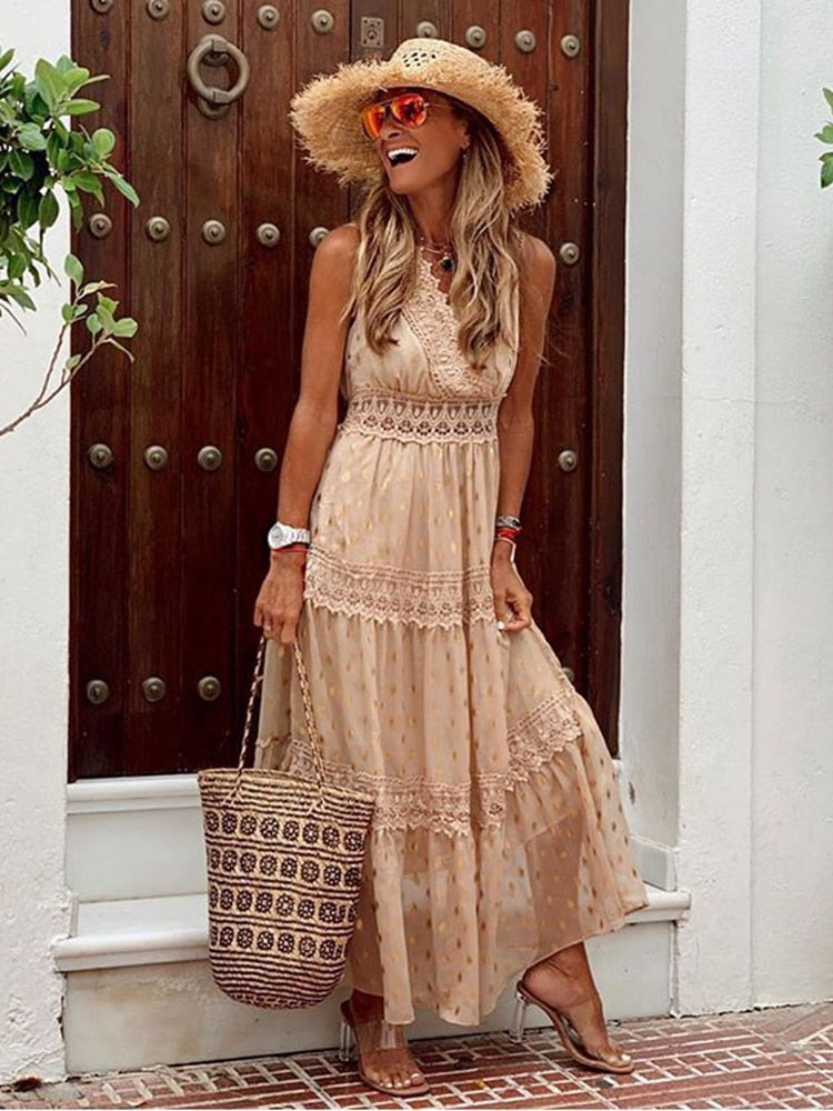 Isabeau | Festliches Maxikleid Für Damen Im Boho-Stil Für Sommer-Events 6