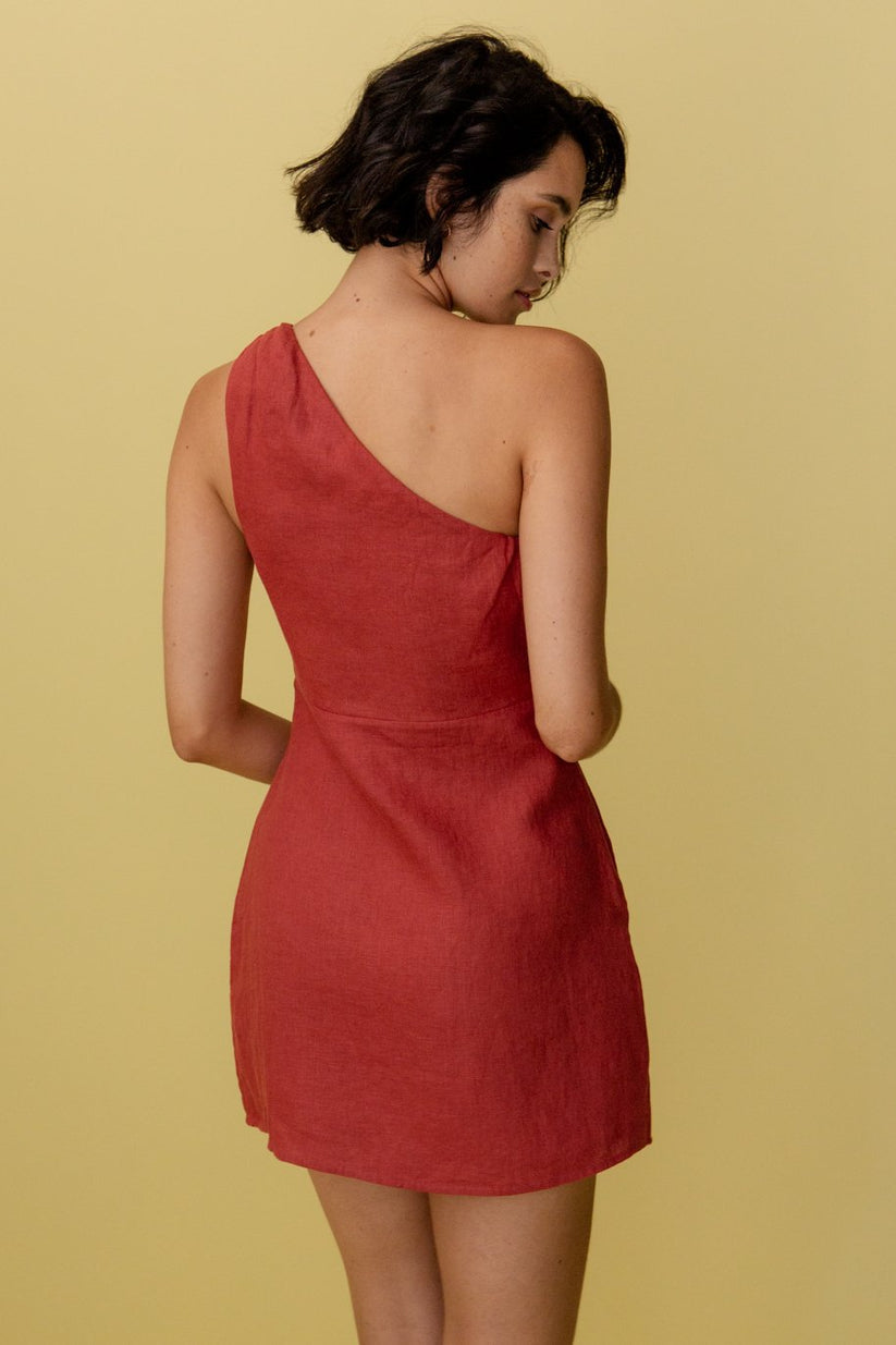 Selina | Elegantes One-Shoulder Maxi Kleid Für Damen – Perfekt Für Sommer Und Stilvolle Anlässe 4