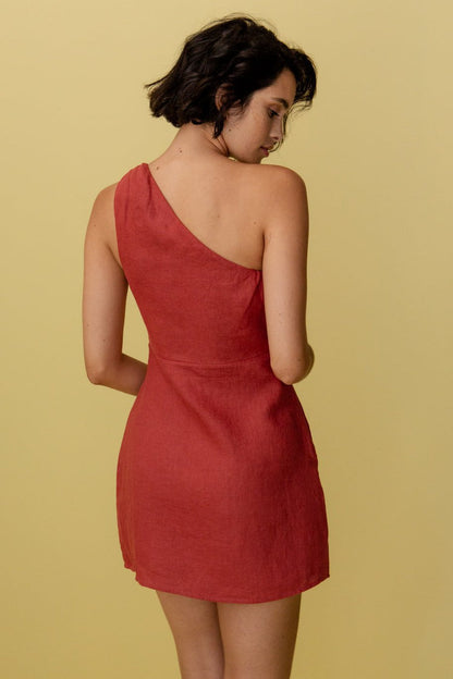 Selina | Elegantes One-Shoulder Maxi Kleid Für Damen – Perfekt Für Sommer Und Stilvolle Anlässe 4