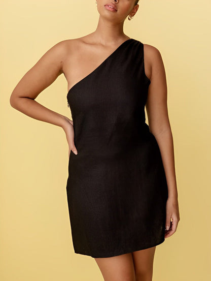 Variant image for Selina | Elegantes One-Shoulder Maxi Kleid Für Damen – Perfekt Für Sommer Und Stilvolle Anlässe-13