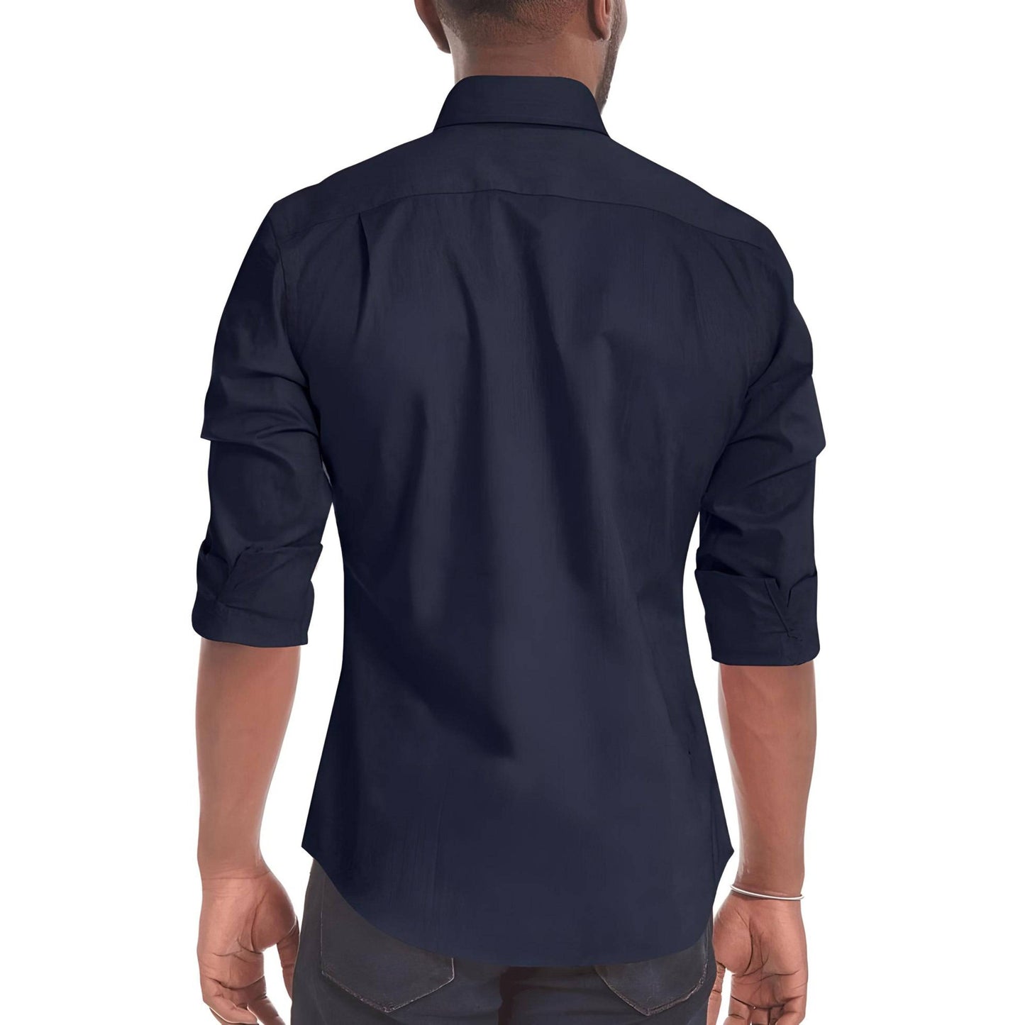 Benno | Hemd Mit Langen Ärmeln Für Herren – Elegantes Design Mit Reißverschluss 4
