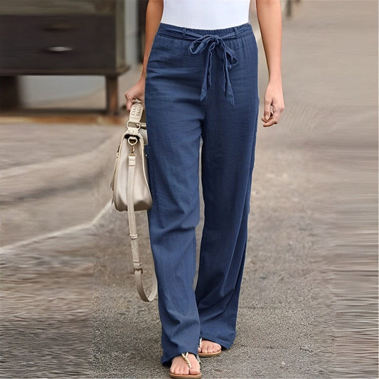 Xianna | Weiße Leinenhose Damen Für Elegante Sommerlooks 2