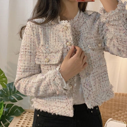 Loreen | Vielseitige Damenjacke Aus Hochwertigem Tweed-1