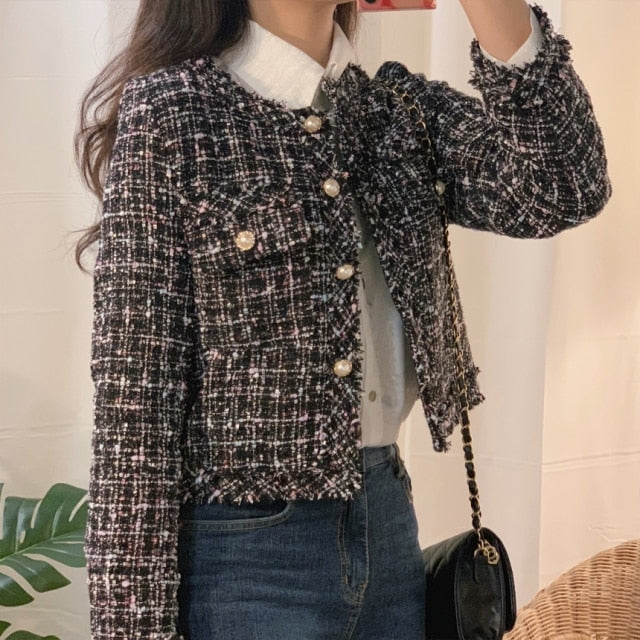Loreen | Vielseitige Damenjacke Aus Hochwertigem Tweed-3