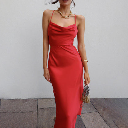 Variant image for Vivenne | Elegantes Damenkleid Mit Cowl Neck Für Hochzeitsgast Und Festliche Anlässe-21