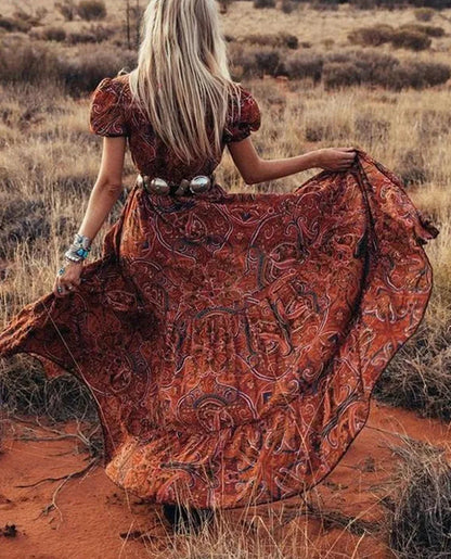 Azaria | Boho Maxikleid Mit Paisley-Muster Für Den Sommer 4