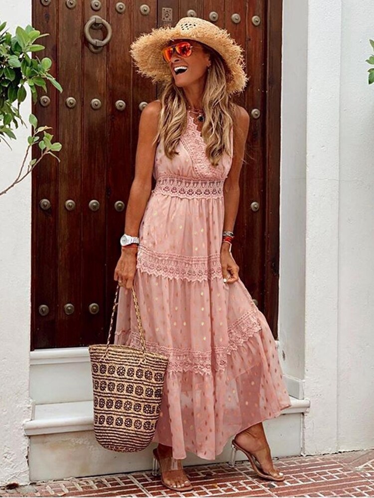 Isabeau | Festliches Maxikleid Für Damen Im Boho-Stil Für Sommer-Events 5