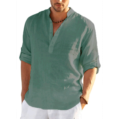 Variant image for James | Leinen Hemd Herren - Elegantes Sommer Hemd Langarm-57